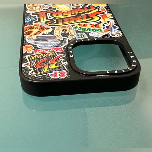 CASETiFY Apple iPhone 14 Pro Max Street Fighter Sticker Black MagSafe Case - Picture 4 of 6